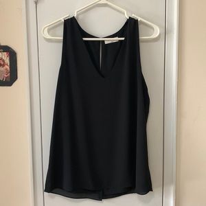 Babaton Maddox Blouse, Black, Size Small.